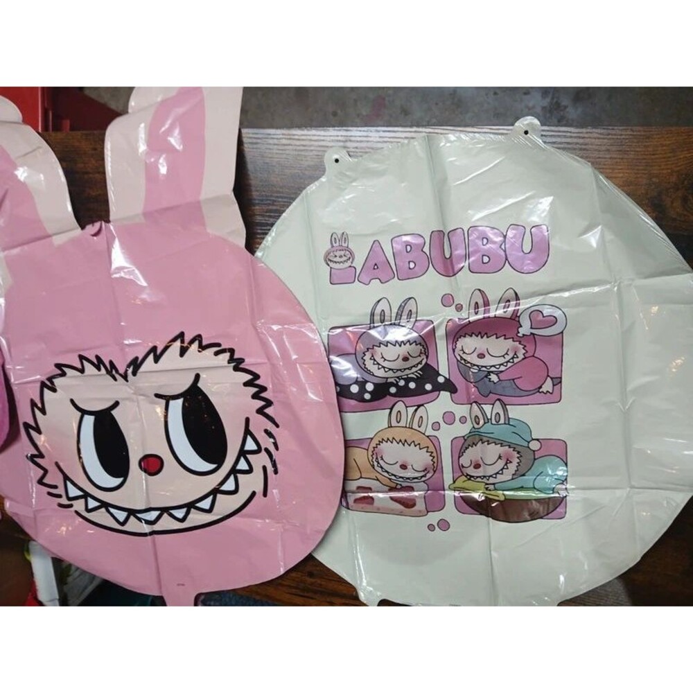 NEW 4ct large Labubu Aluminum Foil Party Balloons